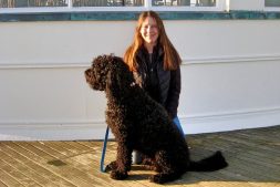 Katharine & Bertie on Worthing Pier